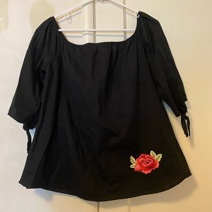 Off the shoulder top